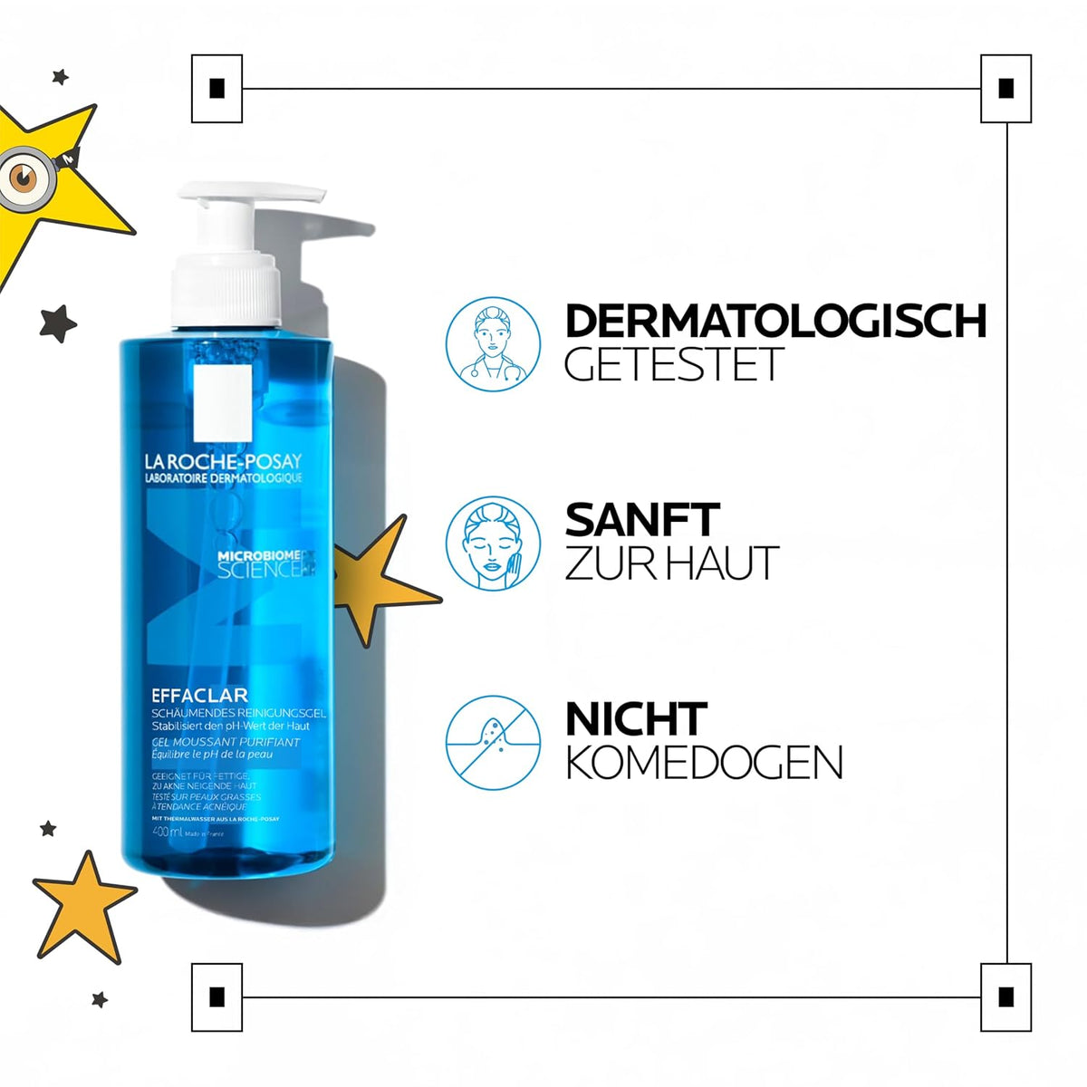 Effaclar Schäumendes Reinigungsgel für zu Akne neigende Haut