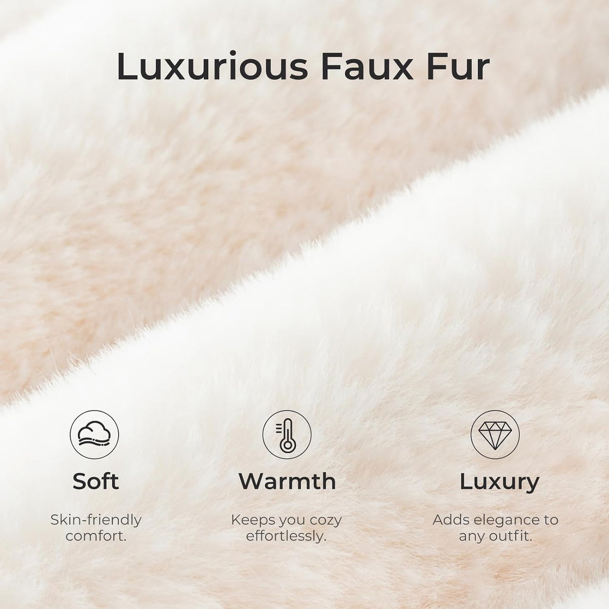 Snug Leaves Women's Fuzzy Scuff Slippers Memory Foam Non-slip House Shoes