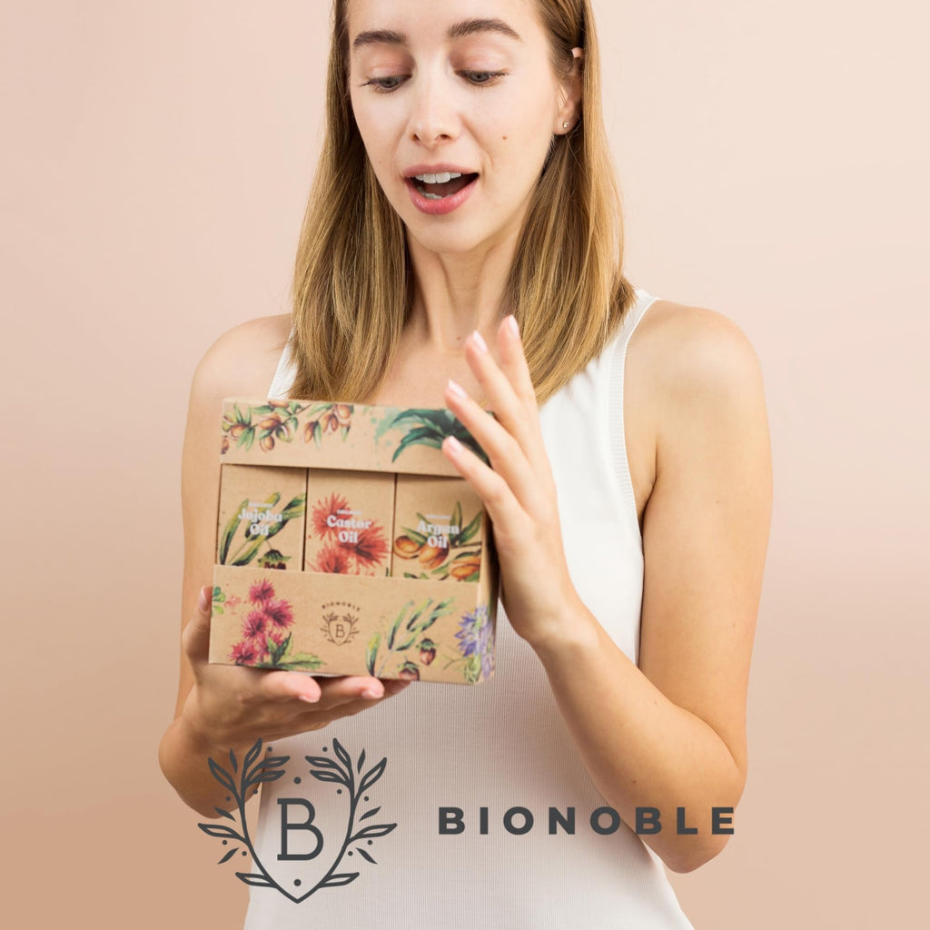 BIONOBLE Arganöl Bio Kaltgepresst - Haare, Gesicht, Haut - Marokko - 50ml