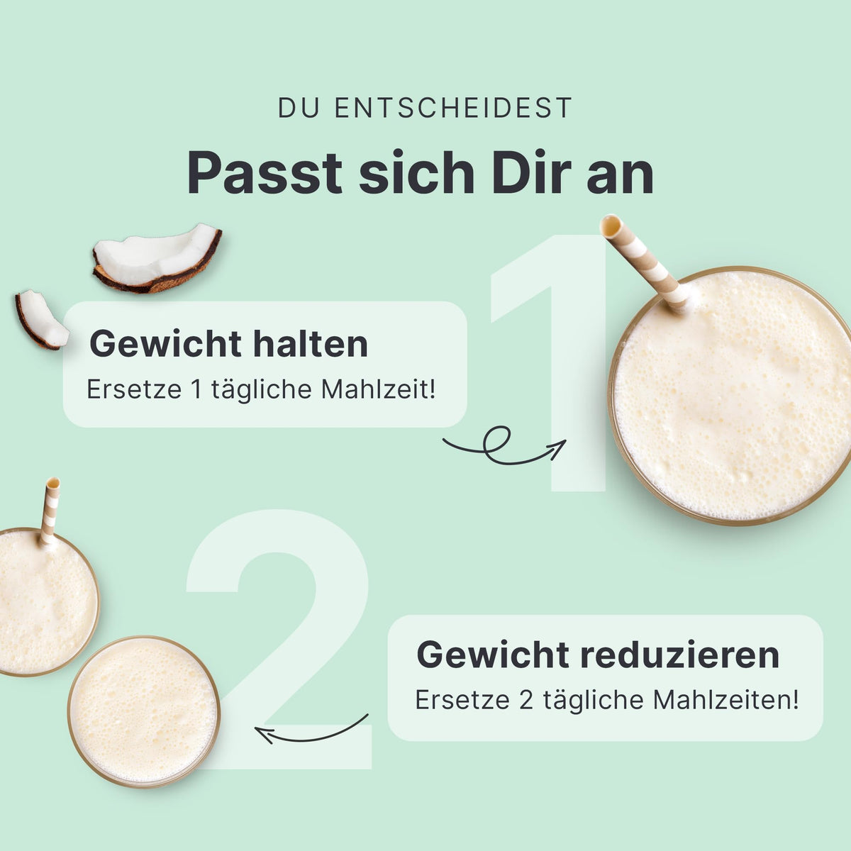 SHEKO Balance Shake Erdbeere – Mahlzeitersatz & Abnehmshake – 378 g