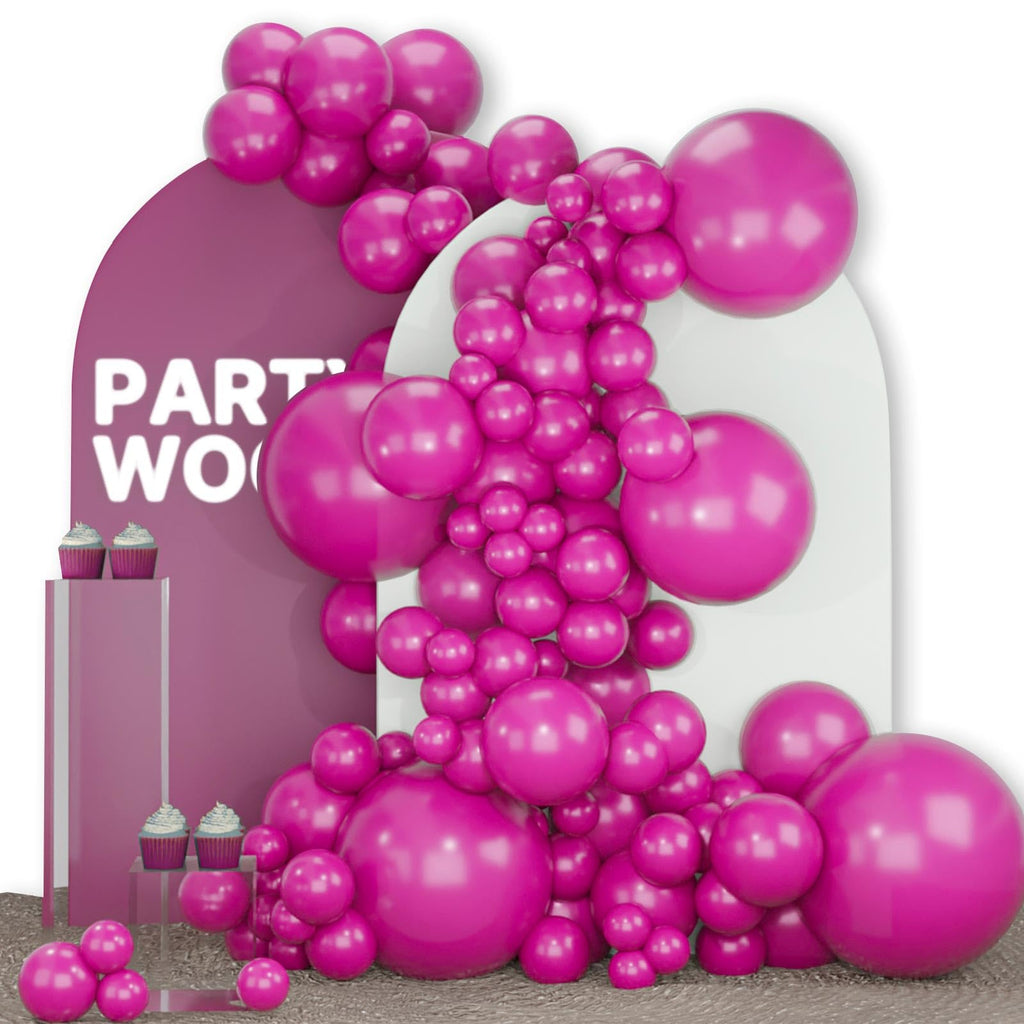 PartyWoo Black Balloons 140pcs Different Sizes of 18 12 10 5 Inch