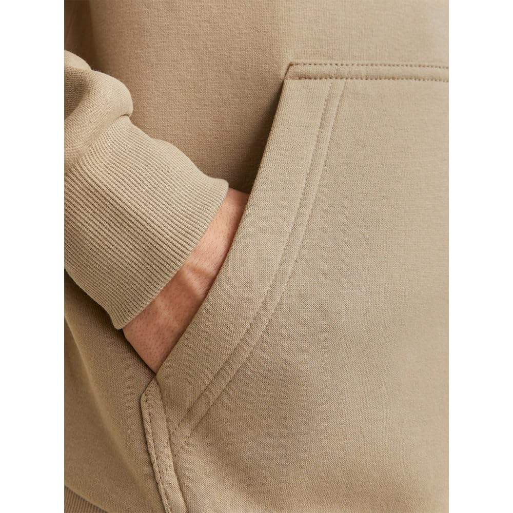 JACK & JONES Herren Jjebradley Sweat Zip Hood Noos Sweatshirtjacke (1er Pack)