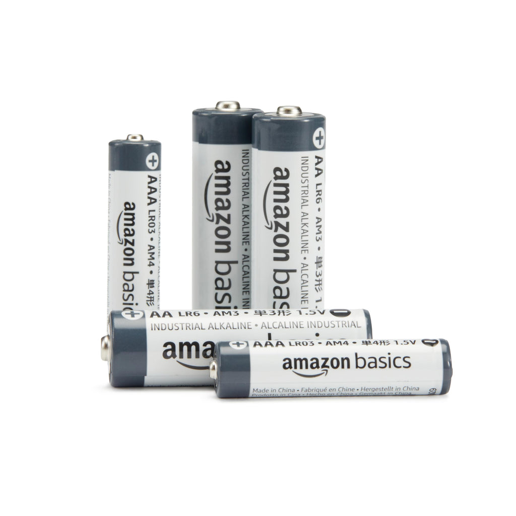 Amazon Basics AA- Alkali-Batterien, 1,5 V, 5 Jahre lagerfähig, 40 Stück