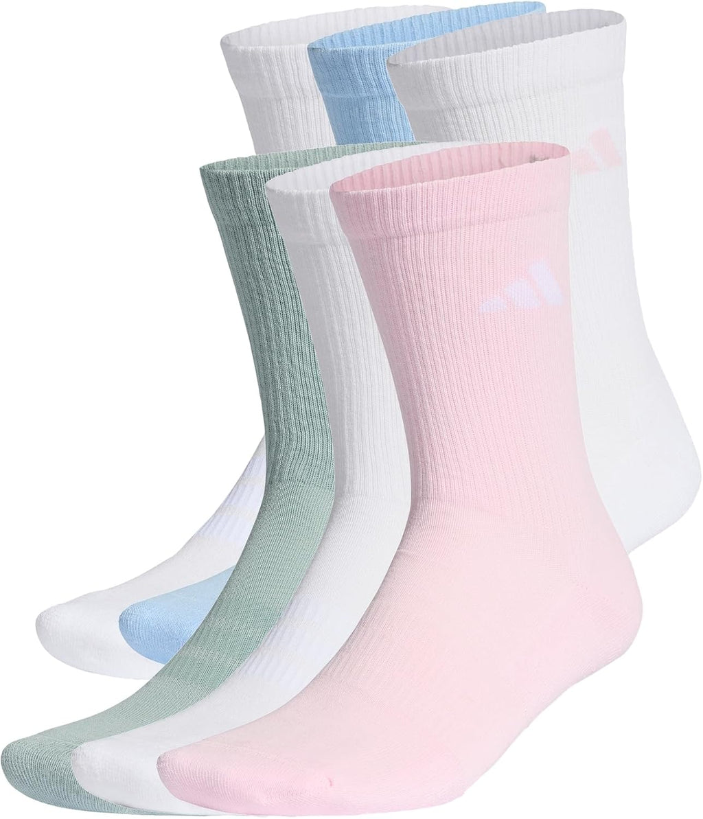 adidas Unisex Cushioned Crew Socks 6 Pair Pack Socken