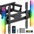 PERLESMITH TV-Wandhalterung, TV-Wandhalterung für 26-70 Zoll Fernseher, 45 kg