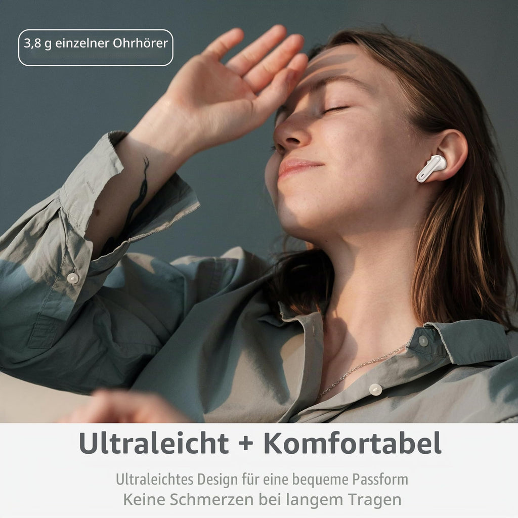 Bluetooth Kopfhörer, Kopfhörer Kabellos Bluetooth 5.4, Tiefer Bass Ohrhörer