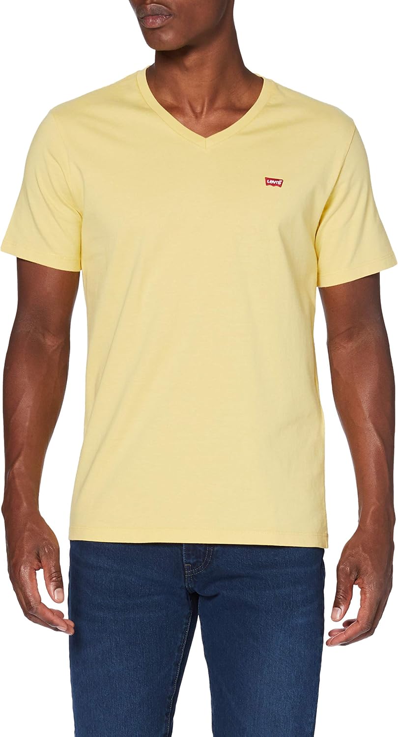 Levi's Herren Original Housemark V-Neck T-Shirt