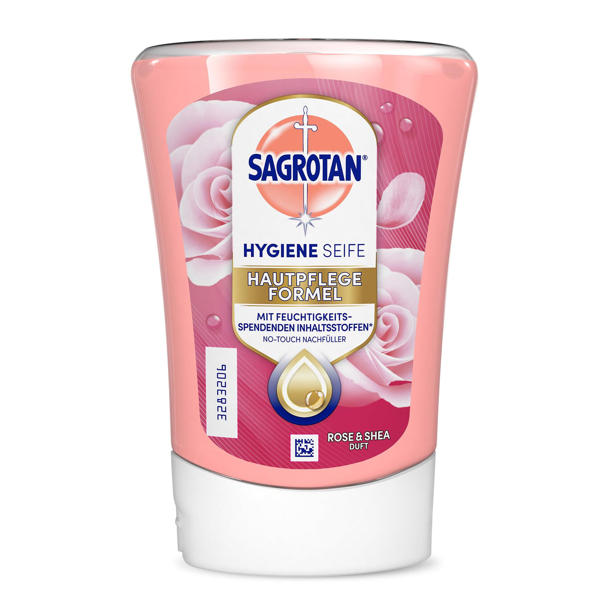 Sagrotan No‑Touch Nachfüller Aloe Vera – Handseife für den automatischen Seifenspender – Sanfte Reinigung für die Hände – Flüssigseife – 5 X 250 ml