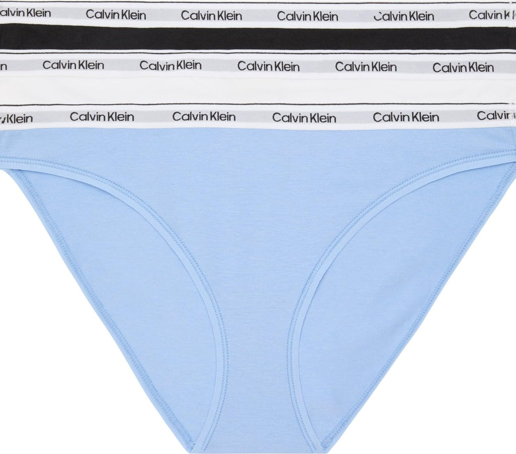 Calvin Klein Damen 3er-Pack Bikini-Slips aus Baumwoll-Stretch
