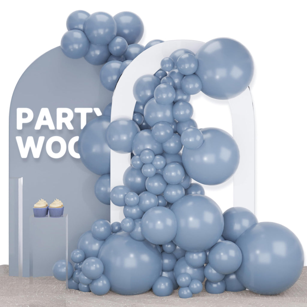 PartyWoo Black Balloons 140pcs Different Sizes of 18 12 10 5 Inch