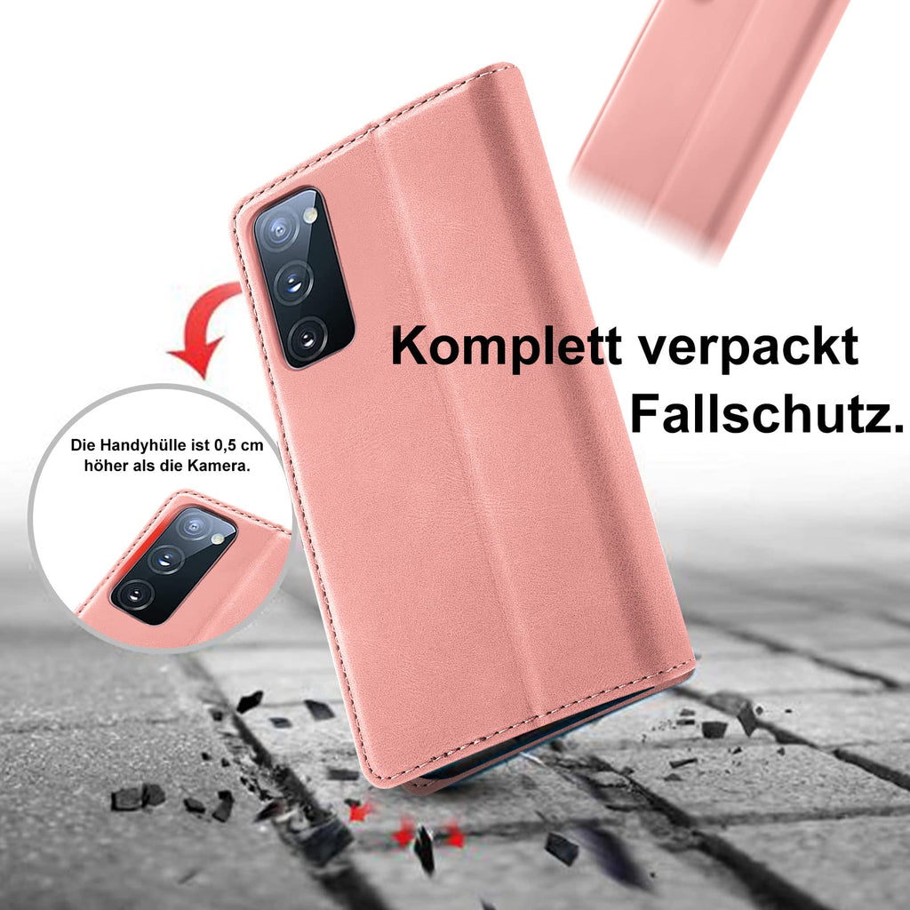 Giyer Handyhülle für Samsung Galaxy S24 5G Hülle mit Schutzfolie, Schutzhülle Galaxy S24 5G PU Leder Wallet Flip Case Standfunktion Kartenfach Klapphülle für Samsung S24 Ultra Full Cover (Grün)
