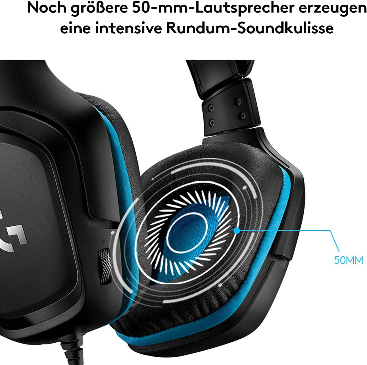Logitech G432 kabelgebundenes Gaming-Headset