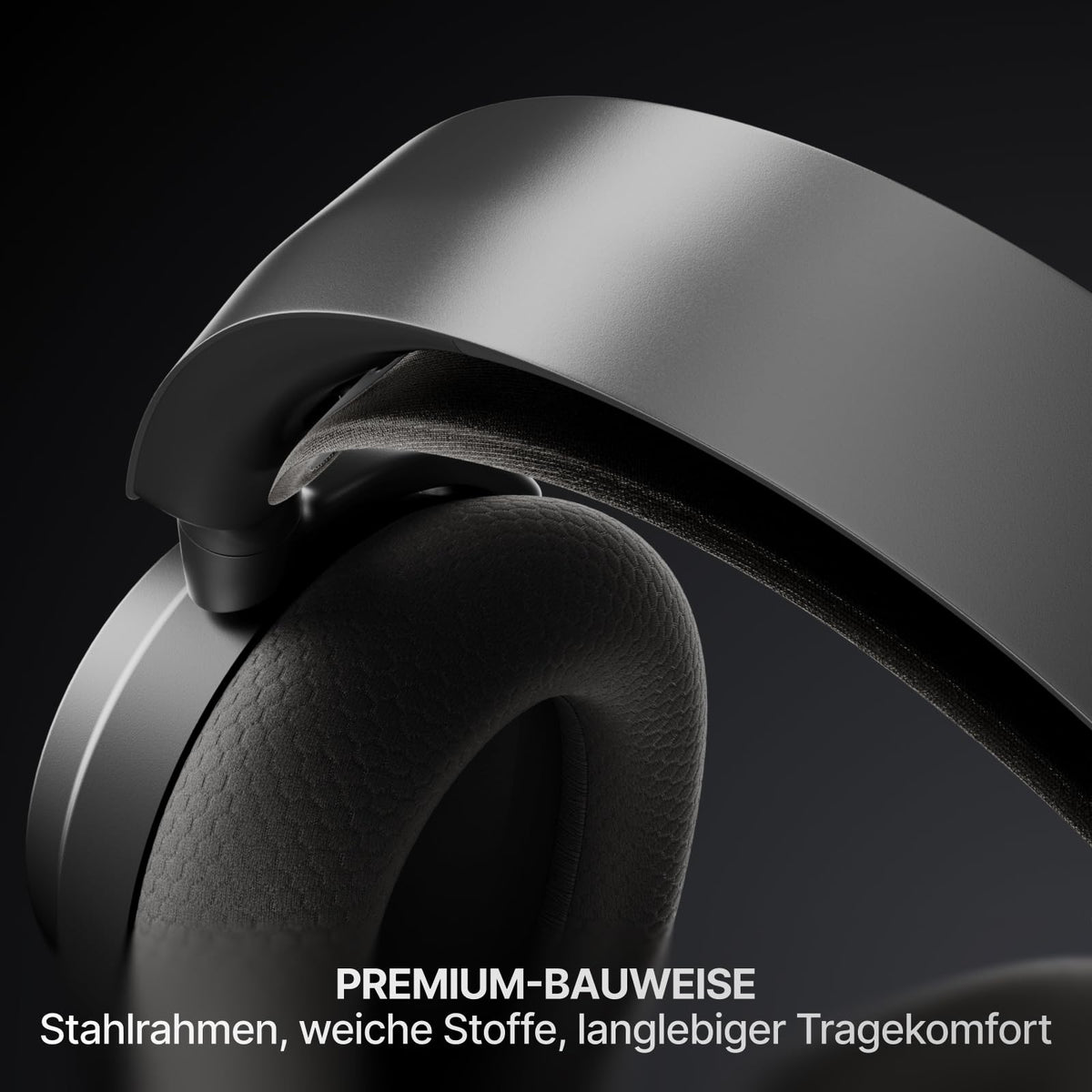 SteelSeries Arctis Nova 7 Wireless Gen 2 Multi-Plattform-Gaming-Headset - Echtzeit-App-Steuerung - Über 50 Std. Akkulaufzeit - 2,4 GHz/Bluetooth parallel möglich -PC, PS5, PS4, Switch 1/2, Mobilgeräte