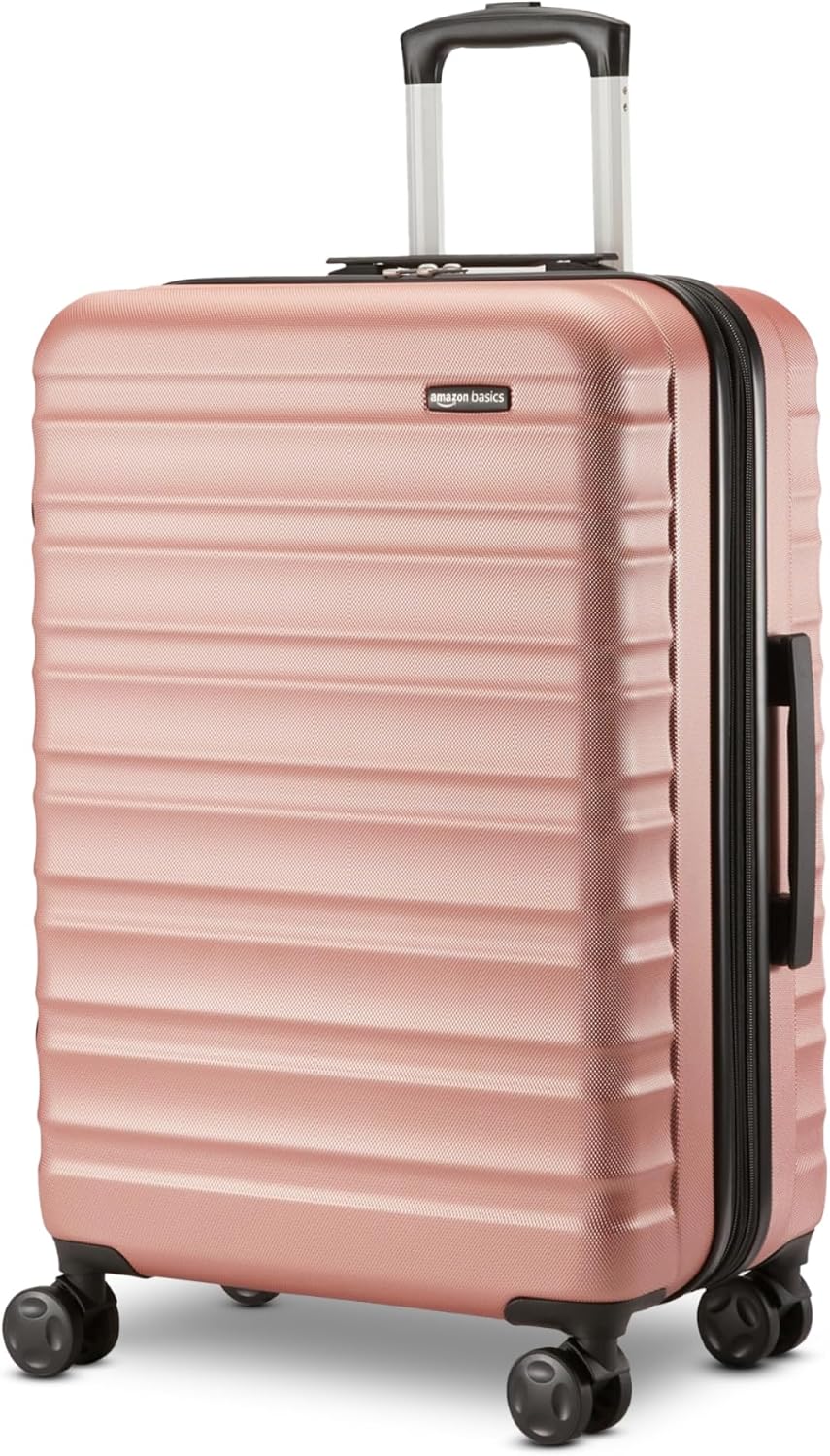 Amazon Basics 21" Hardside Carry-On Luggage with Spinner Wheels