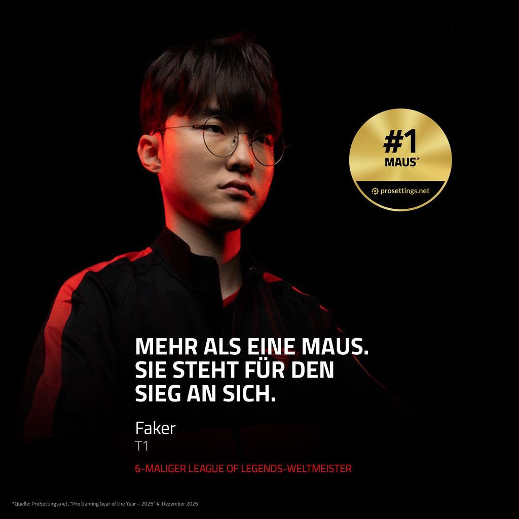 Razer Viper V3 HyperSpeed - Kabellose Esports Gaming-Maus - Focus Pro 30K DPI Sensor - bis zu 280 Std. Akku, Mechanische Maus-Switches 2th Generation - kabellose Abtastrate 4000Hz- PC/Mac | Schwarz