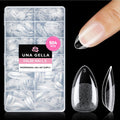 UNA GELLA Kurze Mandel Nail Tips 504 Stück