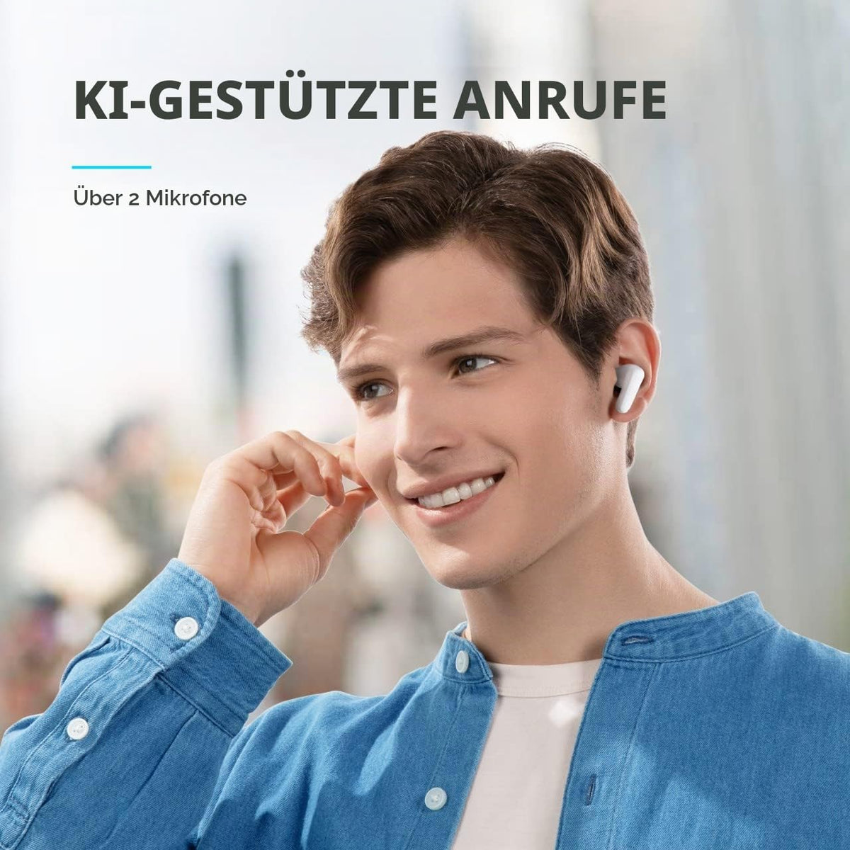 soundcore by Anker P20i Kabellose Bluetooth Kopfhörer in-Ear, 10mm Treiber