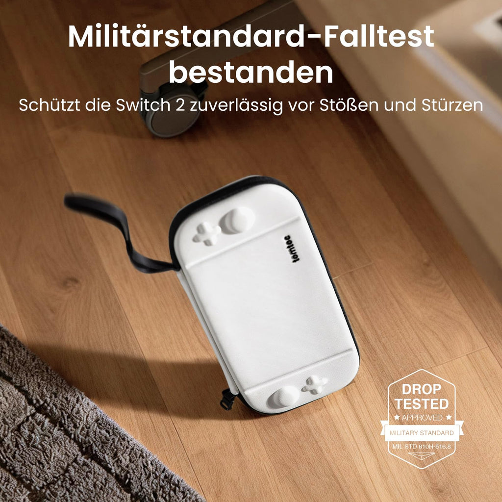 tomtoc Slim Tasche für Nintendo Switch 2, Schutz nach Militärstandard