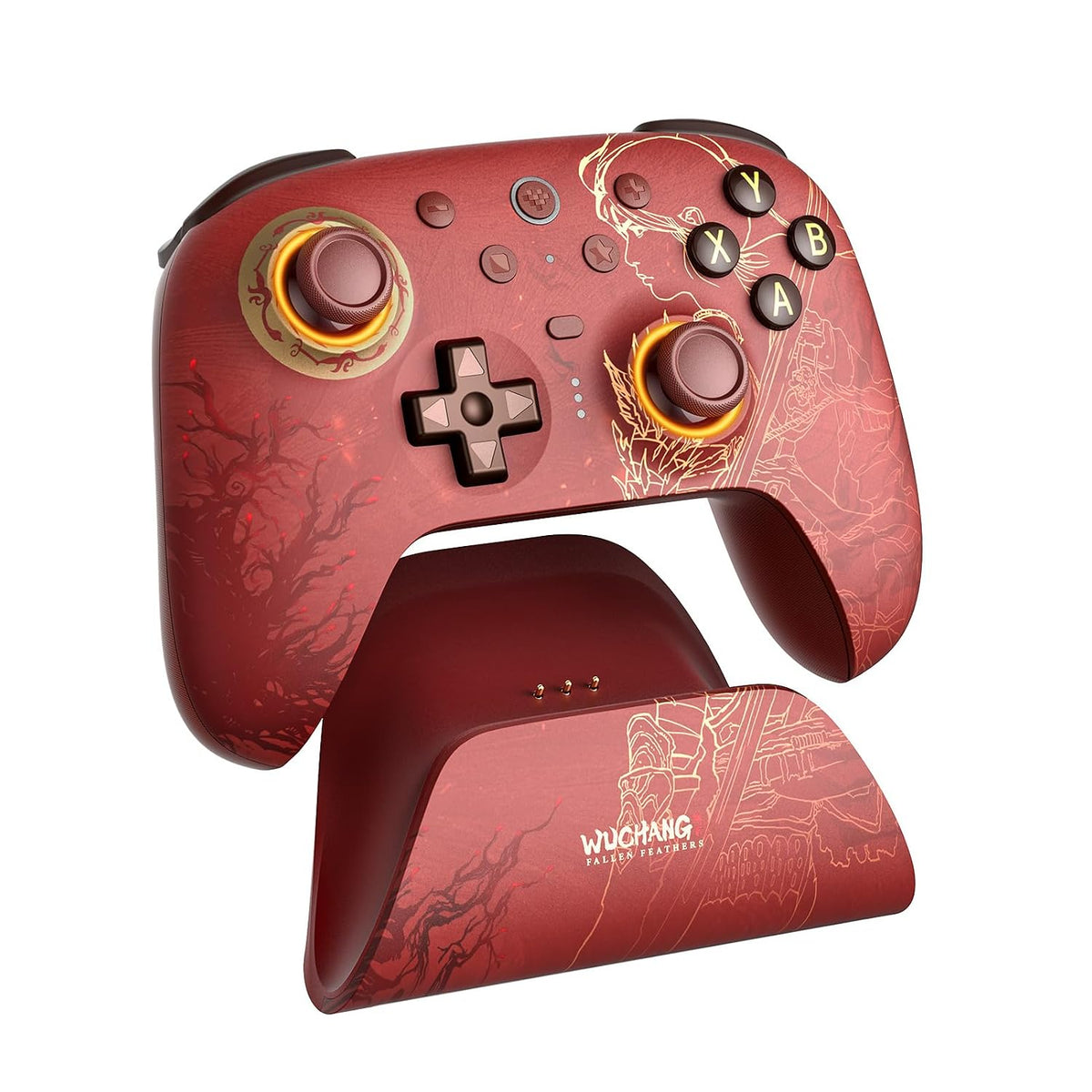 8Bitdo Ultimate 2 Wireless Controller for Windows & Android, Gaming Controller with TMR Joysticks, Switchable Hall Effect/Tactile Triggers, RGB Fire Ring, 8Speed Tech - WUCHANG: Fallen Feathers