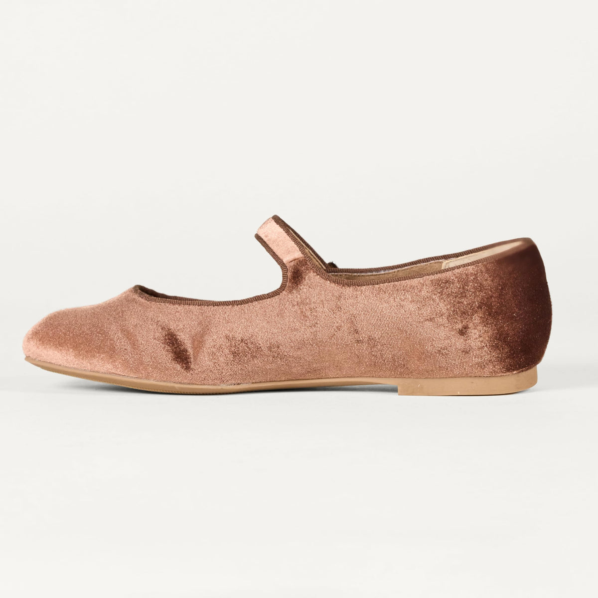 Amazon Essentials Women's Square-Toe Mary Jane Ballet Flat with Adjustable Metal Buckle Strap, Non-Slip Low Heel, Cushioned