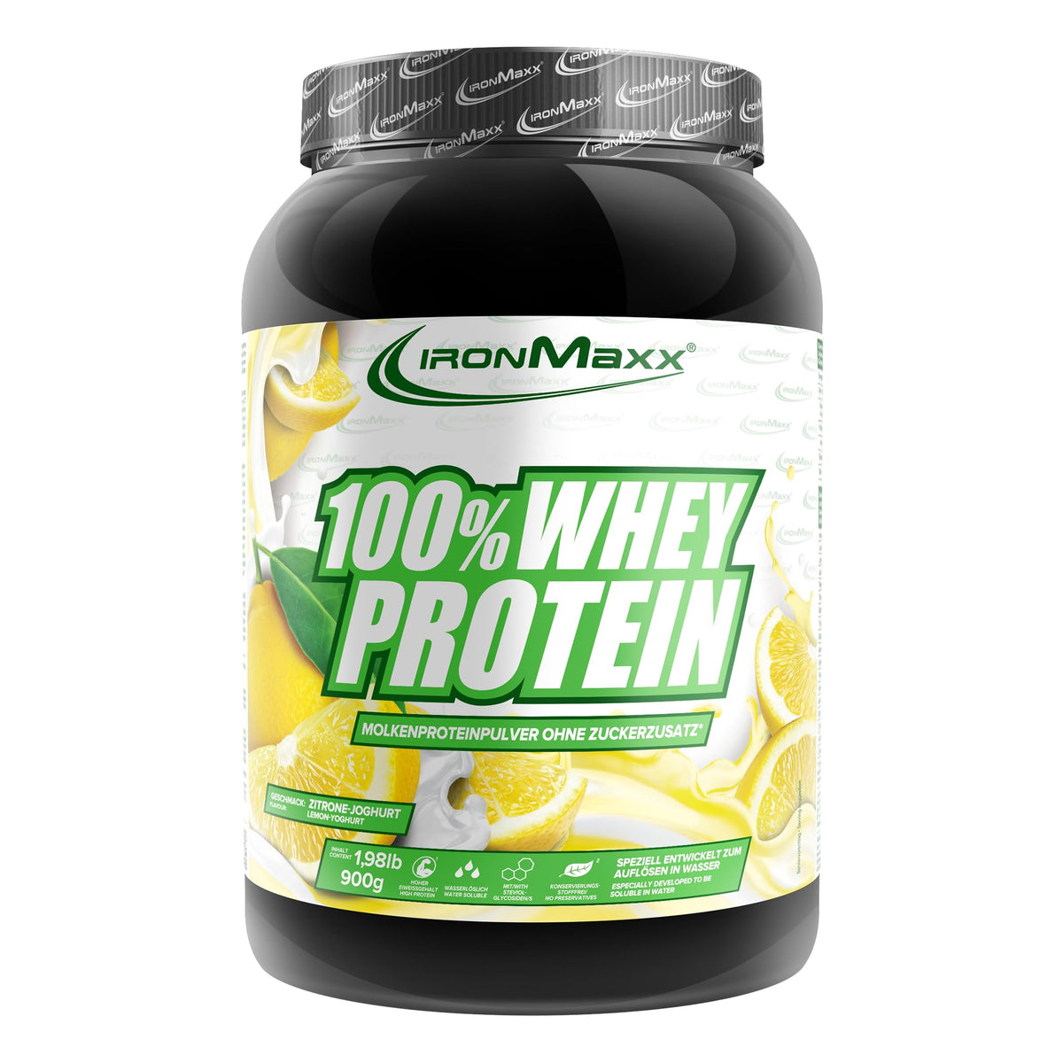 IronMaxx 100% Whey Protein Pulver – French Vanilla 500g Beutel | zuckerreduziertes, wasserlösliches Eiweißpulver aus Molkenprotein | viele verschiedene Geschmacksrichtungen