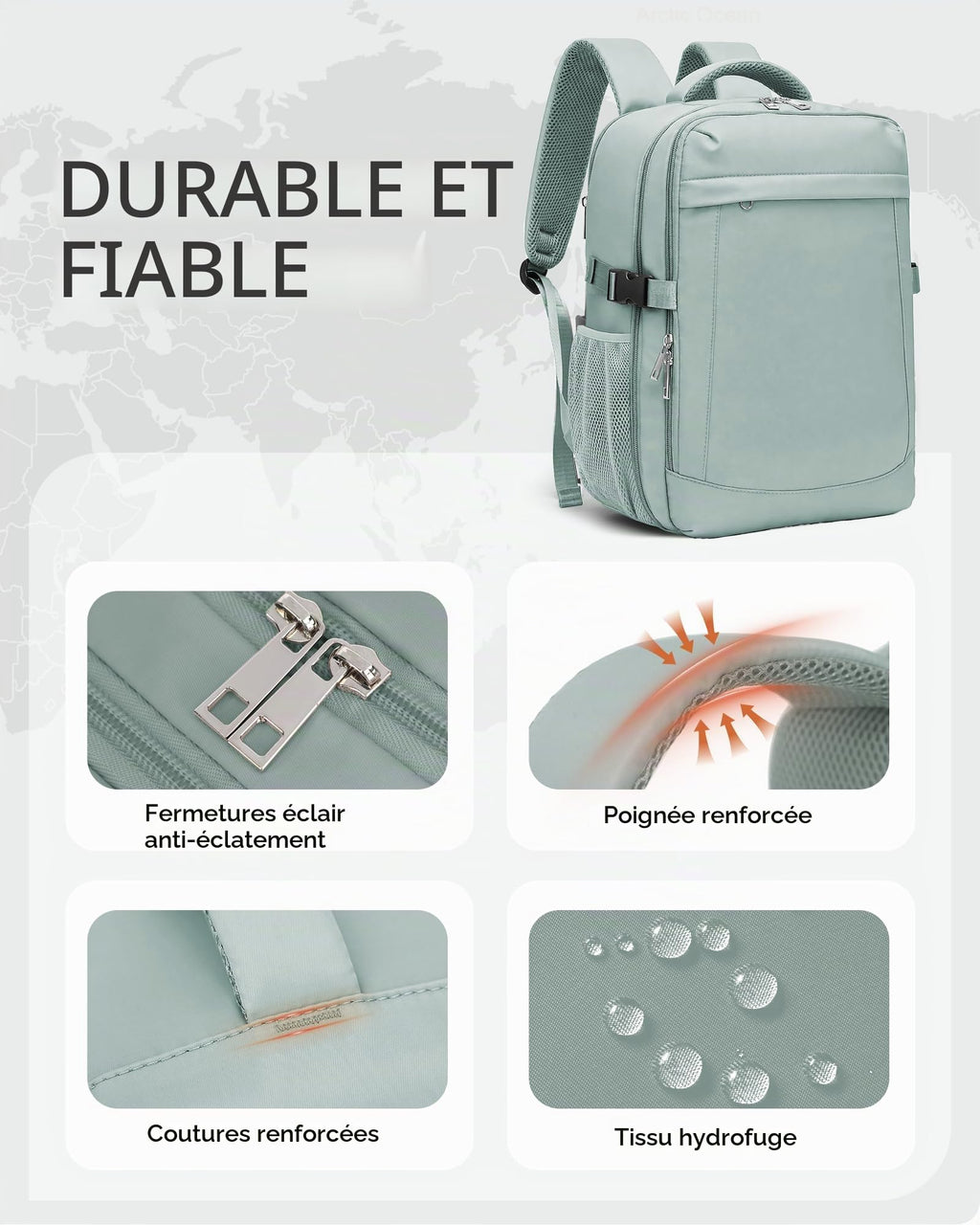 Yankony Sac a Dos Voyage Cabine Avion 40x30x20 Ryanair Bagages Cabine