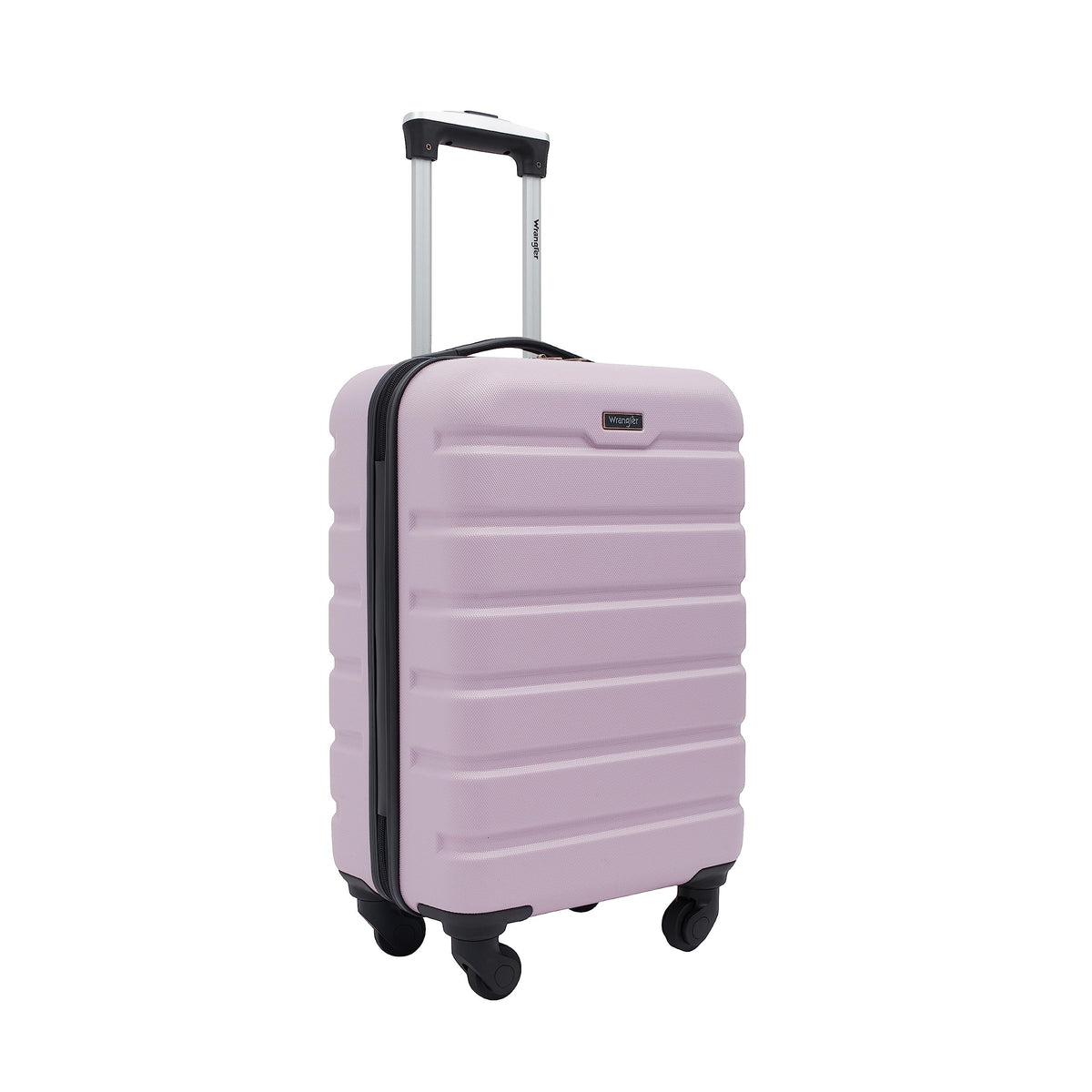 Wrangler 22" Hardside Spinner Carry-On Luggage, Charcoal