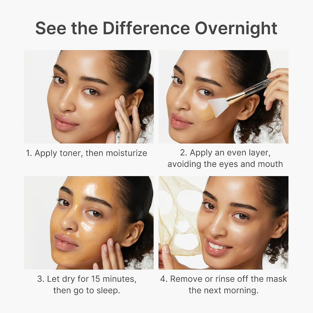 medicube Wrapping Maske Kollagen Overnight Peel Off