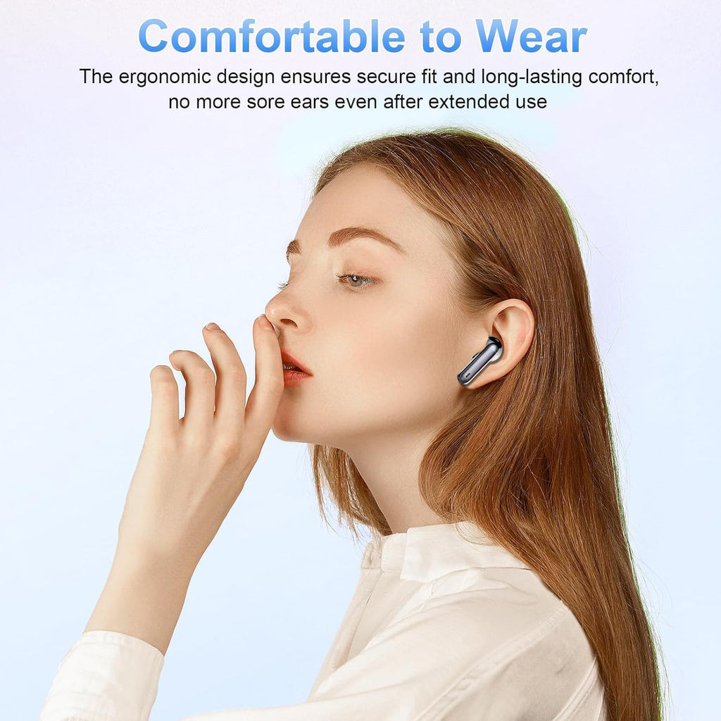 Bluetooth Kopfhörer, Kopfhörer Kabellos Bluetooth 5.4, Tiefer Bass Ohrhörer