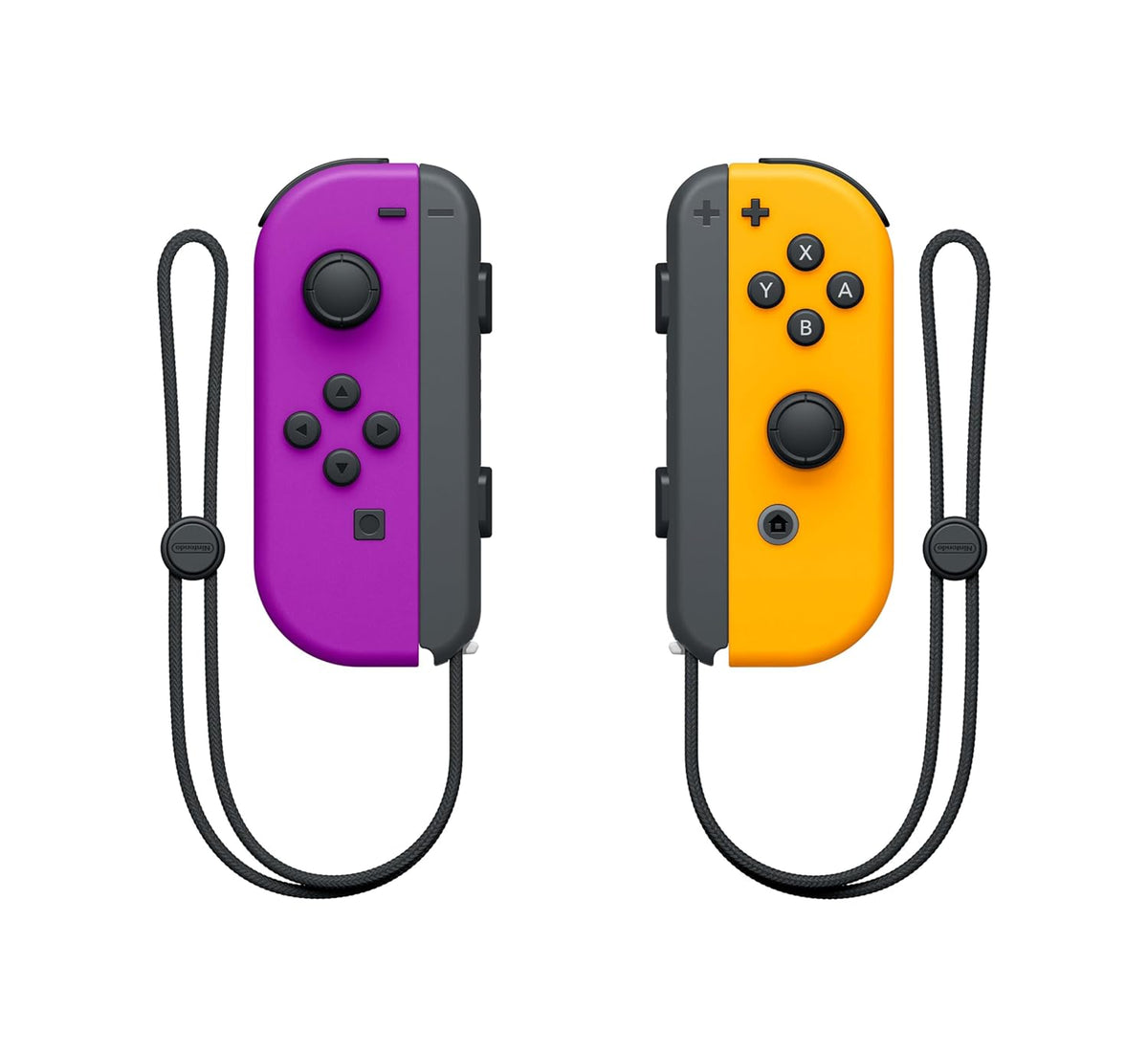 Nintendo Switch Joy-Con 2er-Set Neon-Lila/Neon-Orange