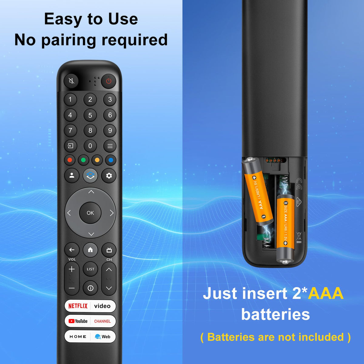 für Samsung Fernbedienung Fernseher, Universal für Samsung Smart TV