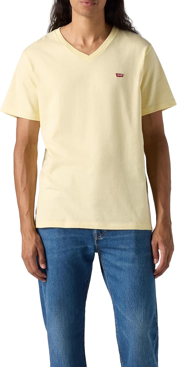 Levi's Herren Original Housemark V-Neck T-Shirt