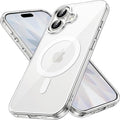JETech Magnetische Hülle für iPhone 17, Durchsichtig