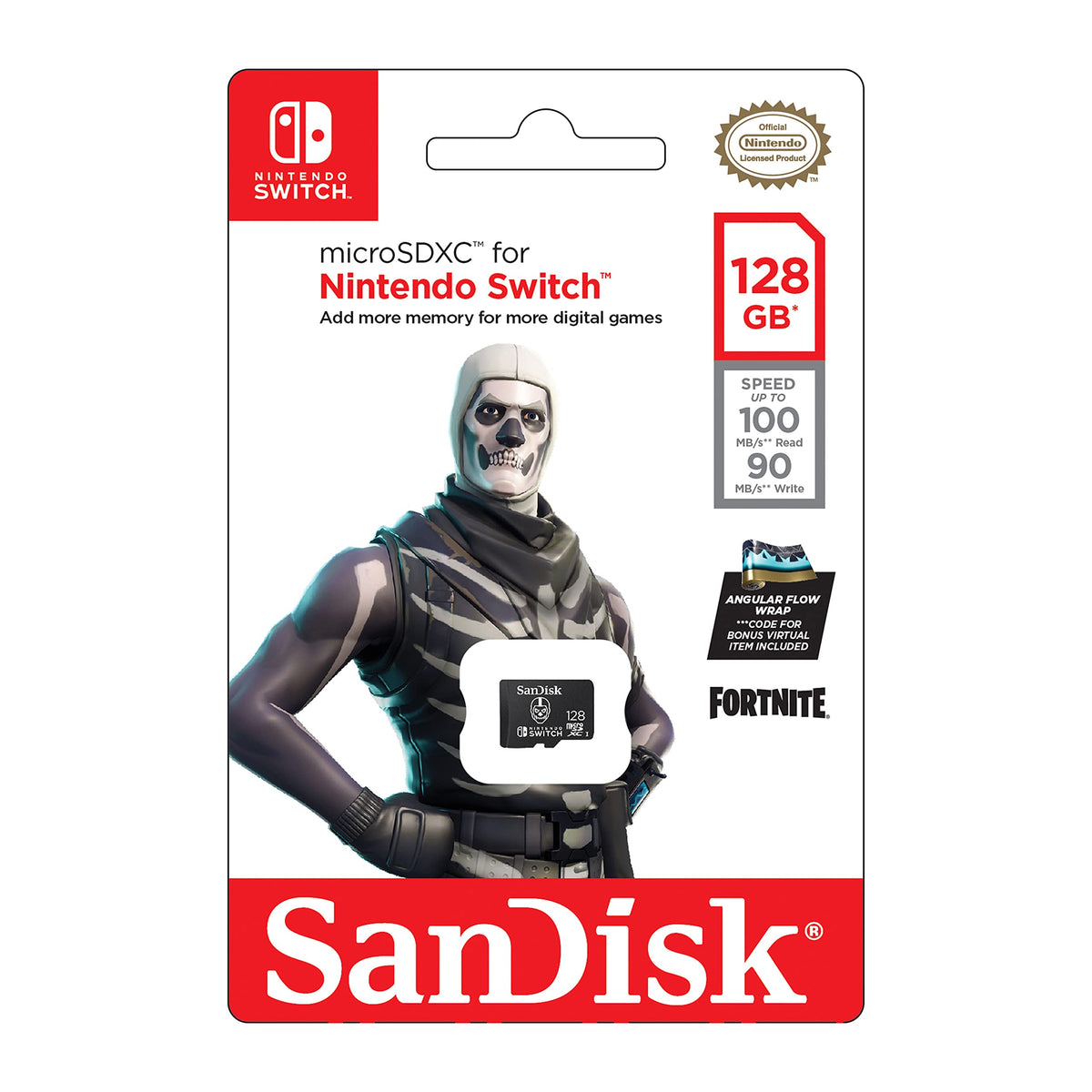 SANDISK 128GB microSD Karte, Super Mario Super Mushroom Edition