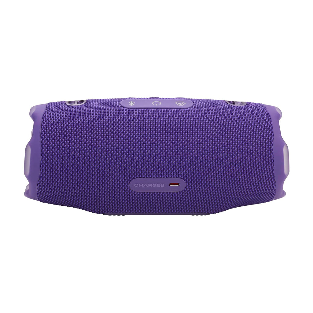 JBL Charge 6, Tragbarer Bluetooth-Lautsprecher, IP68 Zertifiziert -Schwarz