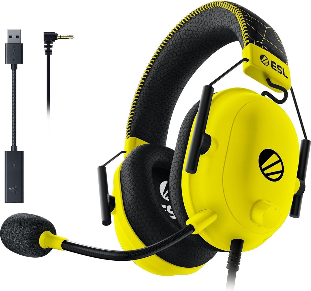 Razer BlackShark V2 X - Multi-Plattform kabelgebundenes Esports-Headset (Triforce 50mm Treiber, Erweiterte Passive Geräuschunterdrückung, 7.1 Surround Sound, Hyperclear Cardioid Mic) Grün