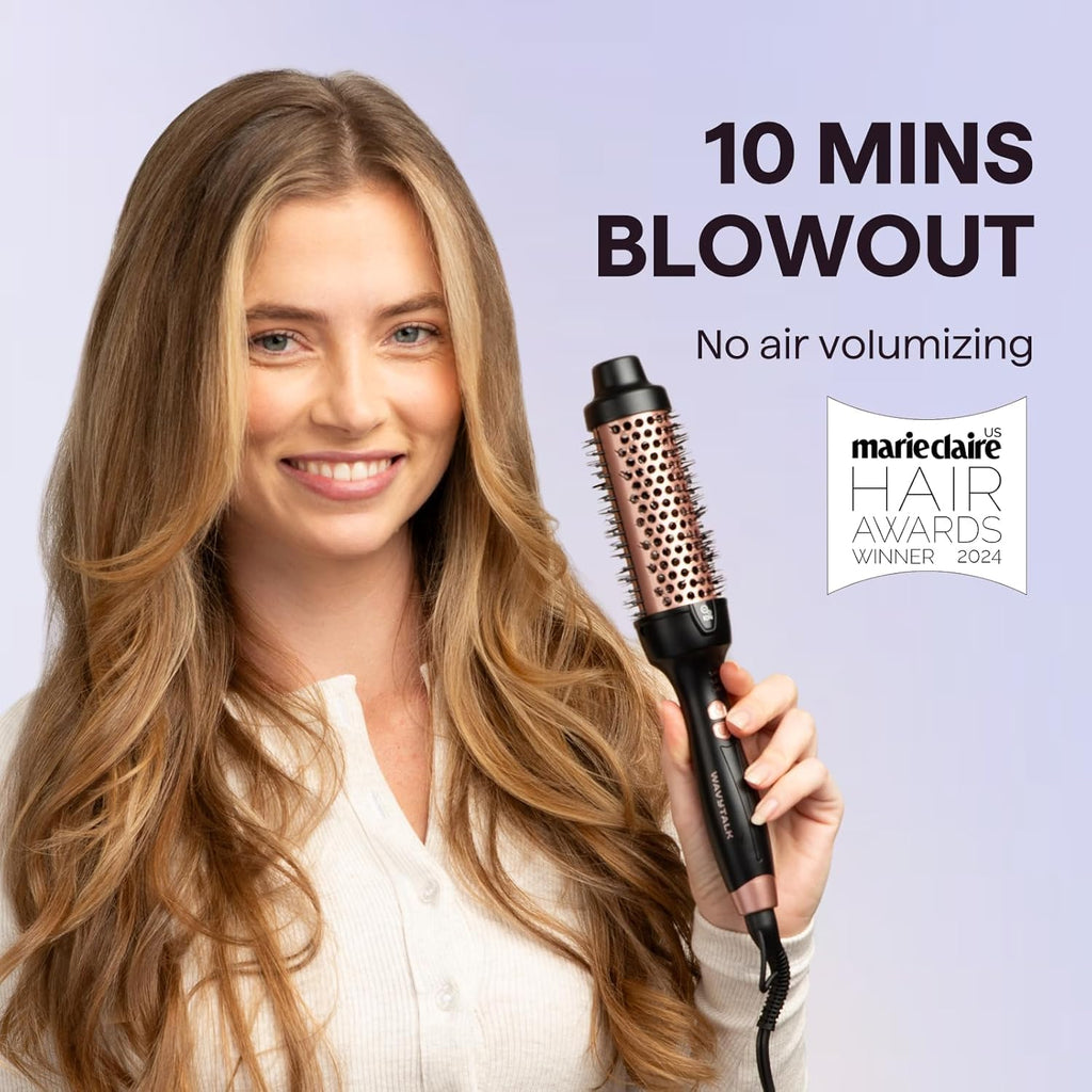 Wavytalk Thermobürste, Thermal Brush 38mm Ionische Lockenbürste