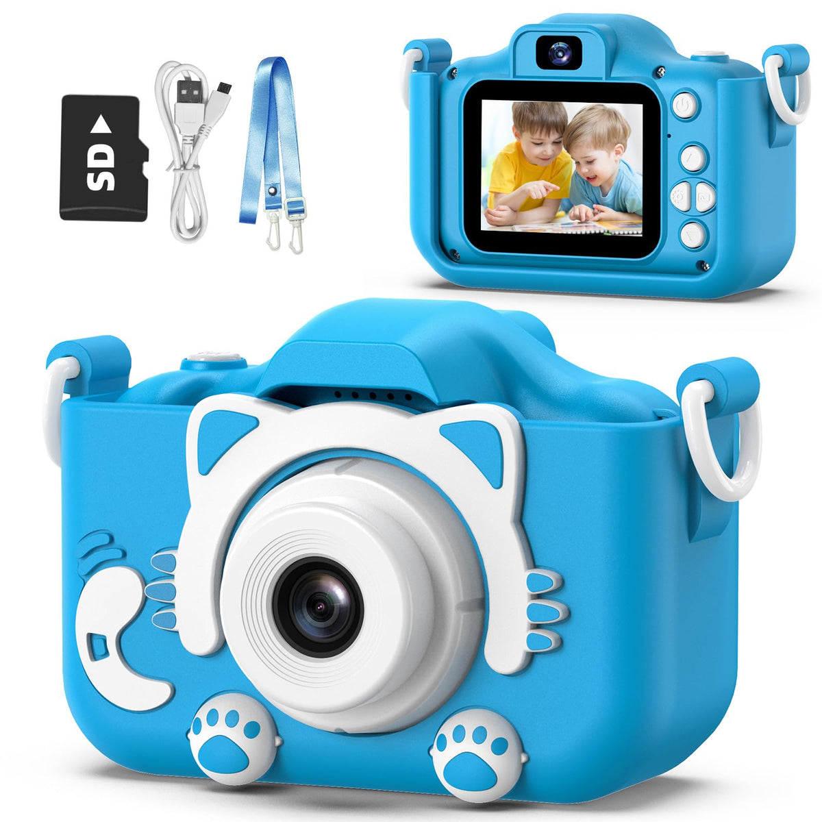 Goopow Kids Camera Toys for 3-8 Year Old Girls Boys