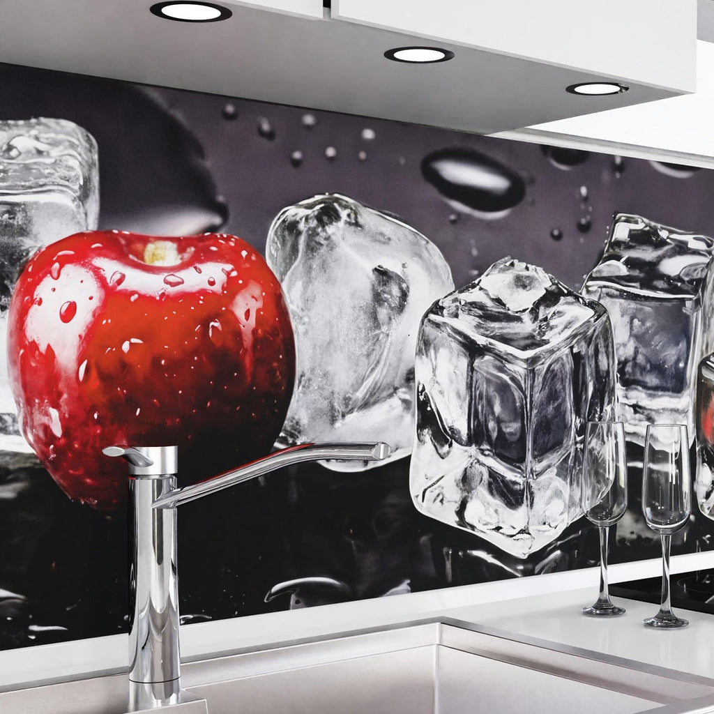 danario Küchenrückwand selbstklebend - Spritzschutz Folie Küche - Matt