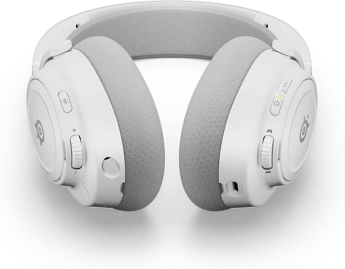 SteelSeries Arctis Nova 7 Wireless Gen 2 Multi-Plattform-Gaming-Headset - Echtzeit-App-Steuerung - Über 50 Std. Akkulaufzeit - 2,4 GHz/Bluetooth parallel möglich -PC, PS5, PS4, Switch 1/2, Mobilgeräte