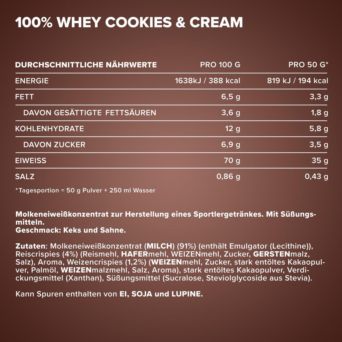IronMaxx 100% Whey Protein Pulver - French Vanilla 500g Beutel | zuckerreduziertes, wasserlösliches Eiweißpulver aus Molkenprotein | viele verschiedene Geschmacksrichtungen