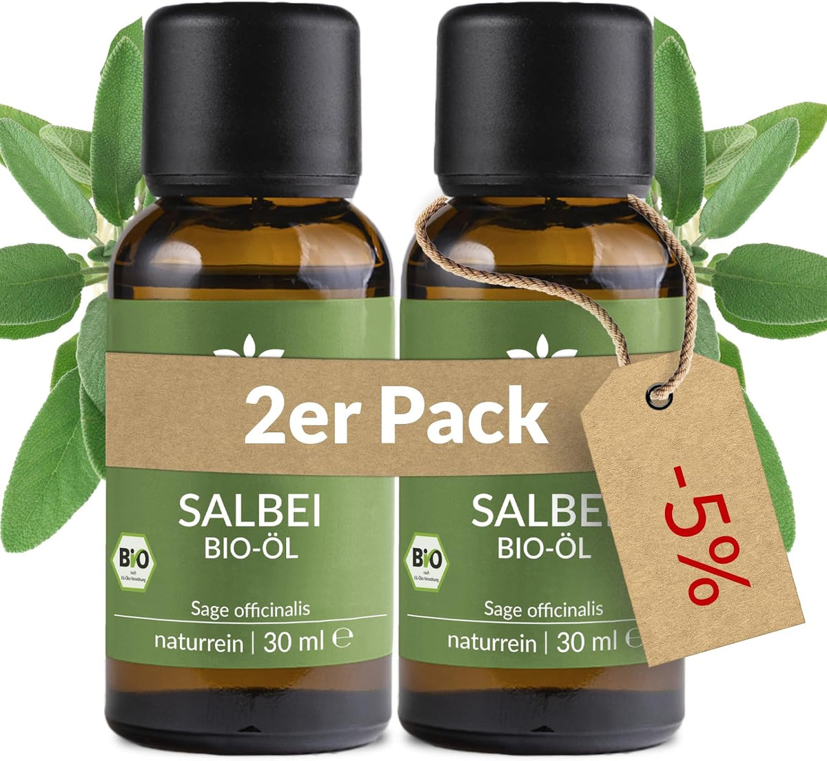 Heldengrün® BIO Lavendelöl [100% NATURREIN] Ätherisches Öl 30 ml