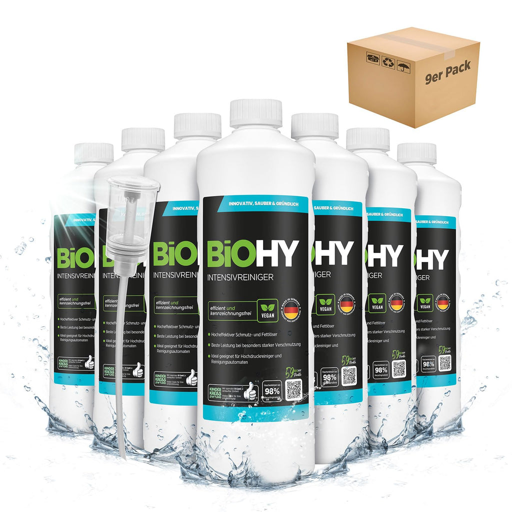 BiOHY Wischroboter Reiniger für Station mit Orangenduft (2 x 1 Liter)