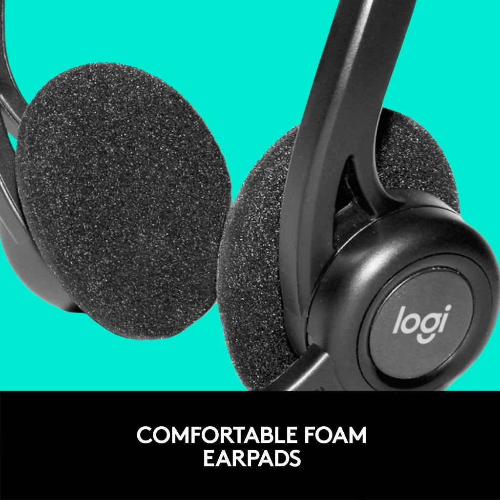 Logitech 960 Kopfhörer mit Mikrofon