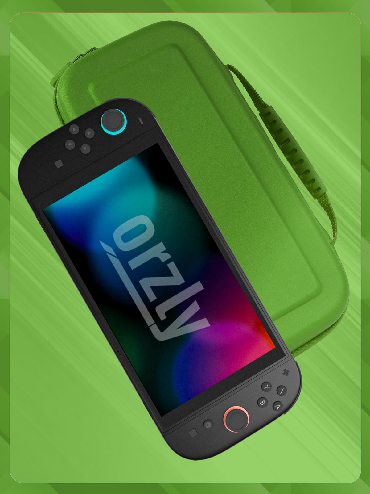 Orzly Tragetasche kompatibel mit Nintendo Switch Lite (2019) – Aufbewahrungstasche - Hartschalen Case/Hülle/Schutzhülle für die Verwendung mit der Nintendo Switch Lite Konsole & Accesoires - ROSA