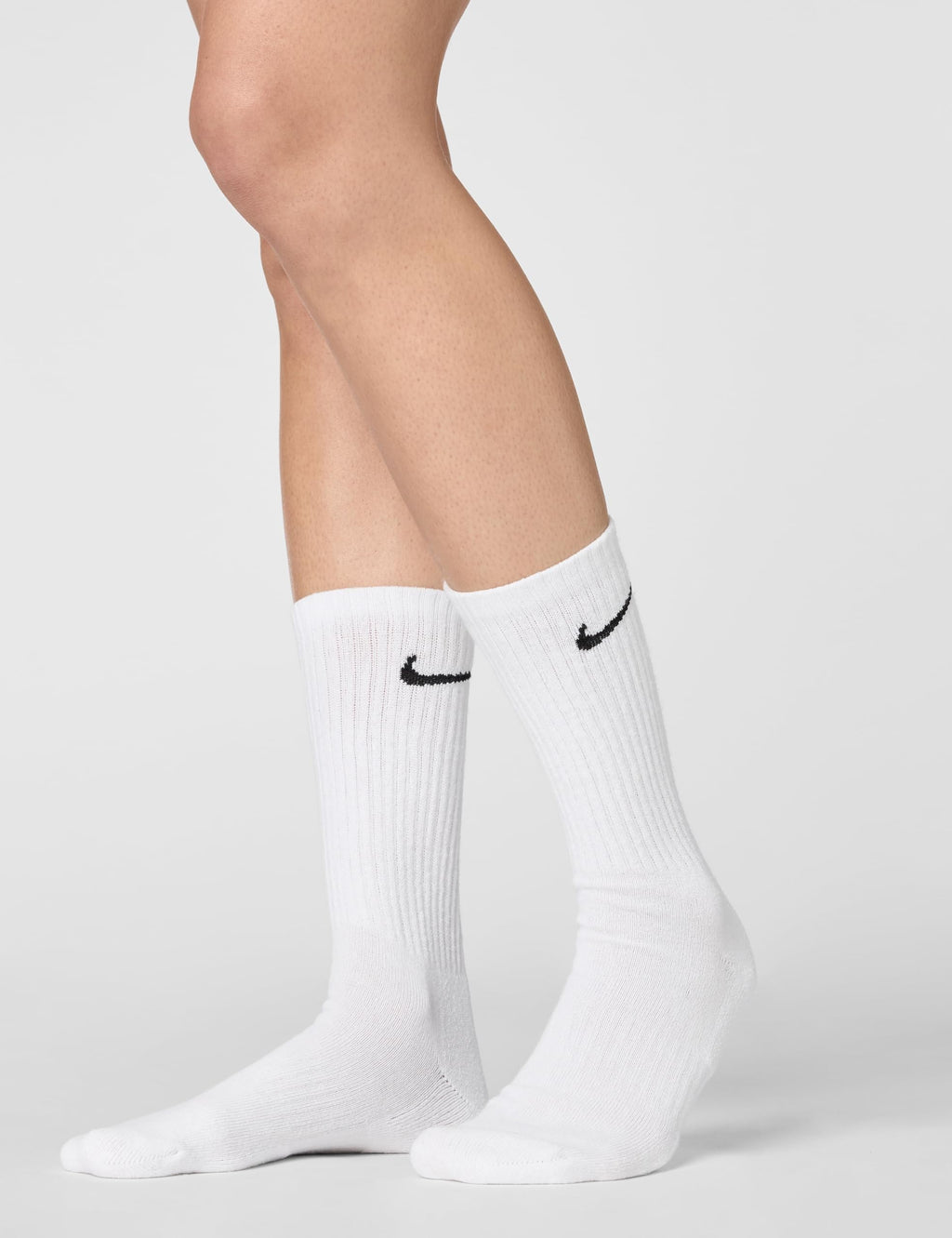 NIKE 6 Paar Socken Herren Damen Weiß Tennissocken Sparset SX7664
