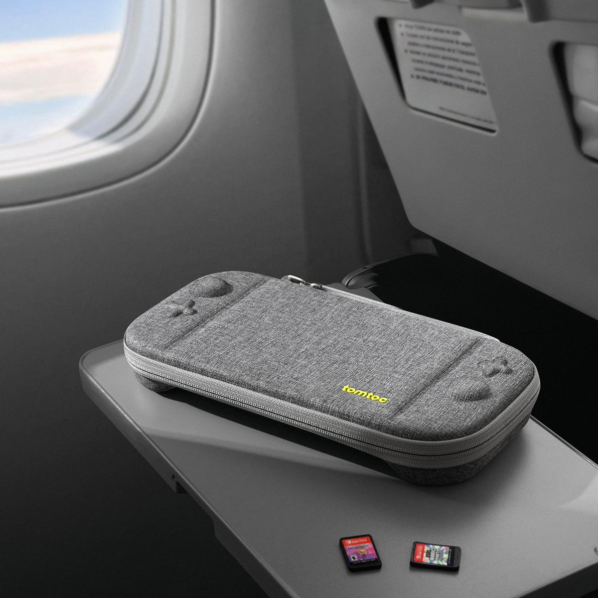 tomtoc Slim Tasche für Nintendo Switch 2, Schutz nach Militärstandard