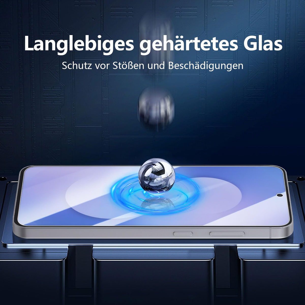 NEW'C Schutzfolie für Samsung Galaxy A35 5G für Panzerglas