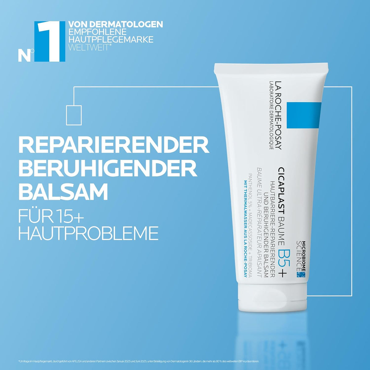 La Roche-Posay Cicaplast Baume B5+ Reparierender Wundpflege-Balsam, 100 ml