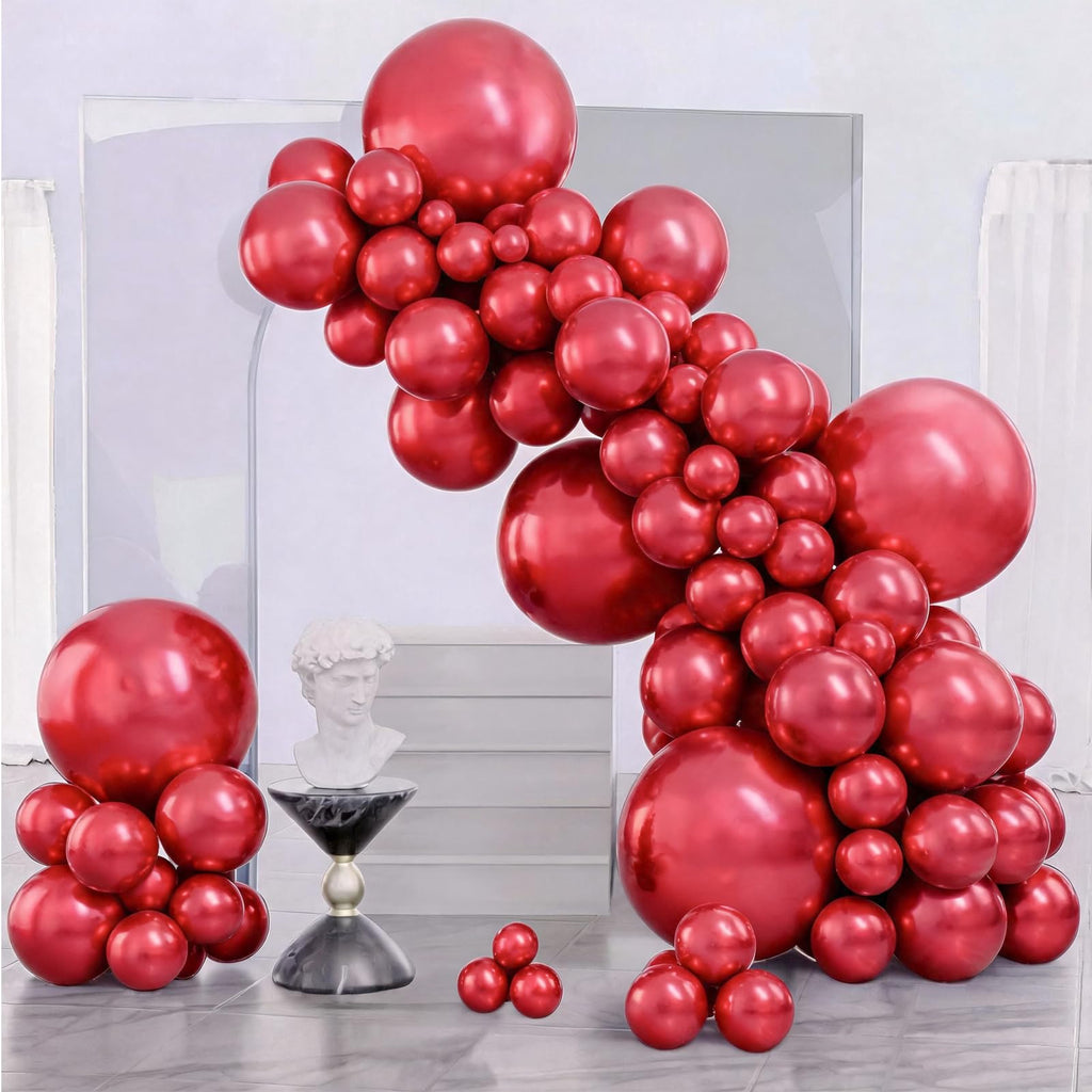 PartyWoo Black Balloons 140pcs Different Sizes of 18 12 10 5 Inch